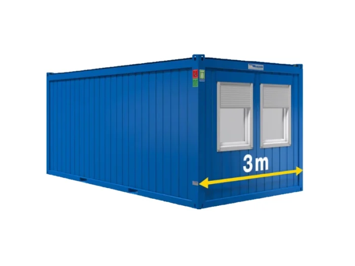 Bangalô escritório 18 m² [20 ft XL]