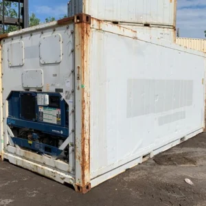 Contentor marítimo refrigerado usado de 20 pés