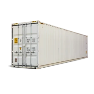 Contentor de transporte 40 pés HIGH CUBE FIRST TRIP