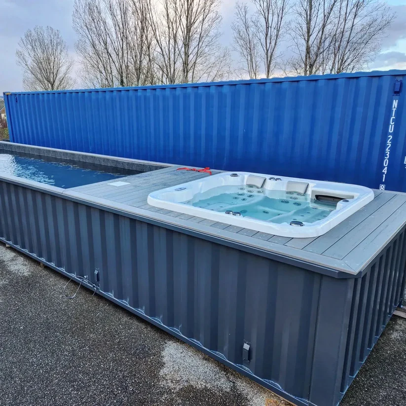 Piscina em Contentor 12m – Solução Ecológica e Pronta