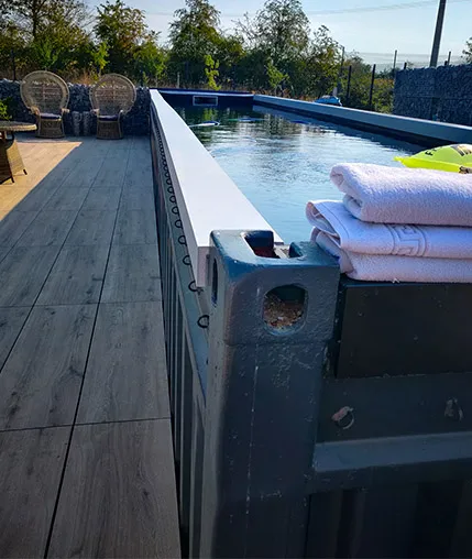 Piscina em Contentor 12m – Solução Ecológica e Pronta - Image 8